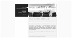Desktop Screenshot of kaergel.com