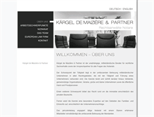 Tablet Screenshot of kaergel.com